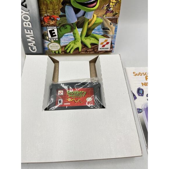 Frogger's Adventures: Temple Of The Frog (Nintendo Game Boy Advance) Complete - Picture 2 of 14